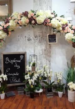 ARCHE XXL en fleurs naturelles  d'Escapade Florale à Roncq. C'est à la carte!!!